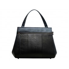 Celine Edge v originální kůži, černá s krokodýlím vzorem