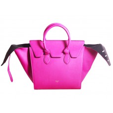 Celines Tie Bag Original Leather Sparkly Pink