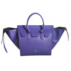 Celines Tie Bag Original Leather Fialová