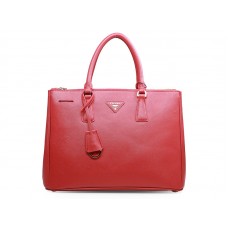 Prada Saffiano Lux Tote červená
