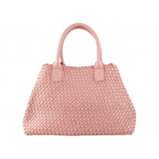 Bottega Veneta Barcelona Cabat světle růžová