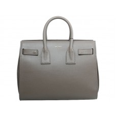 Taška Yves Saint Laurent Sac Du Jour v originální khaki kůži