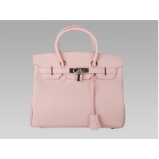 Hermes Birkin 30cm Togo kožená světle růžová