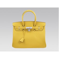 Hermes Birkin 35cm Clemence žlutá