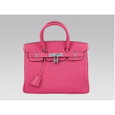 Hermes Birkin 30cm Togo kožená růžová