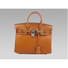 Hermes Birkin 25 Togo kožená oranžová