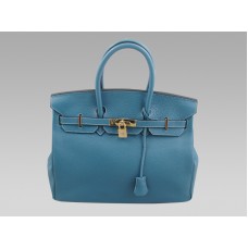 Hermes Birkin 35 Togo kožená modrá