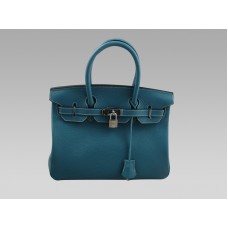 Hermes Birkin 25 Togo kožená modrá