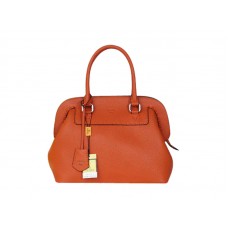 Fendi Original Leather Medium Selleria Adele Satchel Oranžová