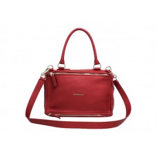 Givenchy Pepe Pandora Messenger - střední velikost, červená