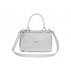 Givenchy Pepe Pandora Messenger - střední velikost, bílá