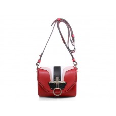 Malá crossbody kabelka Givenchy Obsidian červená