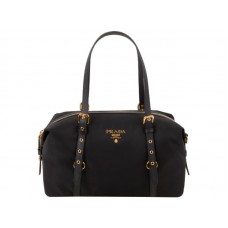 Prada Tessuto Bauletto taška přes rameno černá