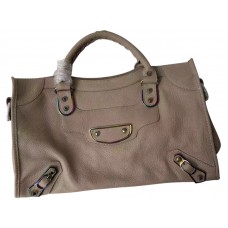 Balenciaga Classic Metallic Edge Irides City Bag Grey