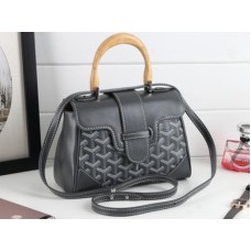 Mini taška Goyard Saigon šedá