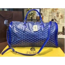 Goyard Goyardine Croisiere 45 Modrá s modrým koženým lemem 2309-1