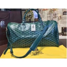 Goyard Goyardine Croisiere 45 Zelená se zeleným koženým lemem 2309-3