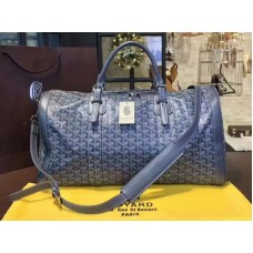 Goyard Goyardine Croisiere 45 šedá s šedým koženým lemem 2309-4