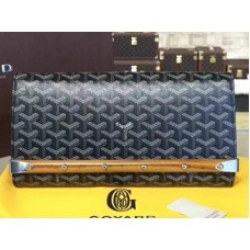 Spojka Goyard Chevron Monte Carlo Bois černá