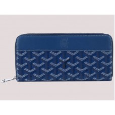 Peněženka Goyard Goyardine Matignon modrá