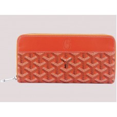 Peněženka Goyard Goyardine Matignon oranžová
