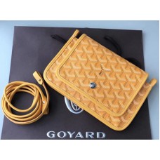 Crossbody peněženka Goyard Goyardine Plumet žlutá