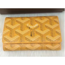 Goyard Goyardine Saint Michel 6 držák klíčů žlutý