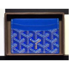 Goyard Goyardine Saint Sulpice držitel karty světle modrá