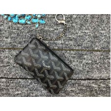 Klíčenka s peněženkou Goyard, černá