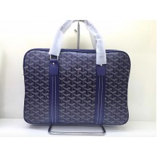 Aktovka Goyard Goyardine modrá