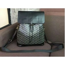 Batoh Goyard Goyardine Alpin z telecí kůže černý