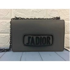 Kabelka Dior J'Adior Ultra-Matte z telecí kůže šedá