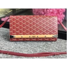 Kabelka Goyard Monte Carlo s páskem, vínová, PM