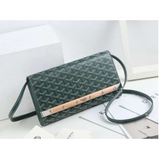 Kabelka Goyard Monte Carlo s páskem, PM zelená