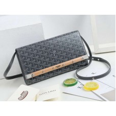 Kabelka Goyard Monte Carlo s páskem, PM šedá
