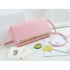 Kabelka Goyard Monte Carlo s páskem, PM růžová