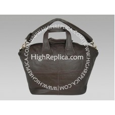 Givenchy Clarabelle Flap Over Hobo Bag Čokoládová