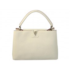 Kabelka Louis Vuitton Capucines Mm krémová
