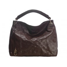 Louis Vuitton Monogram Snakeskin Leather Artsy Mm Hnědá