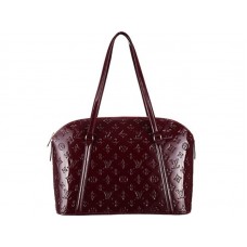 Louis Vuitton Monogram Vernis Avalon Kabelka přes rameno s nazipováním fialová