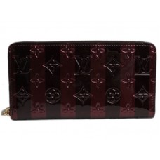 Monogram Louis Vuitton Vernis Stripes Peněženka na zip Amarante Ray