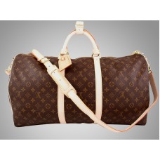 Kabelka Louis Vuitton Monogram Keepall 60 s ramenním popruhem