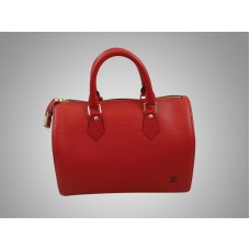 Kabelka Louis Vuitton Epi Leather Speedy 30 červená
