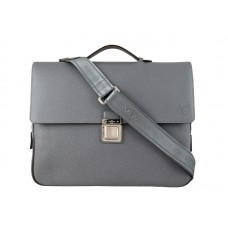 Louis Vuitton Taiga Leather Vassili PM Glacier