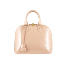 Monogram Louis Vuitton Vernis Alma Pink