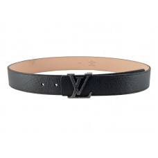 Louis Vuitton Initiales Taiga Kožený pásek Slate