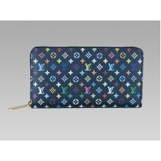 Peněženka Louis Vuitton Monogram Multicolour Zippy Black