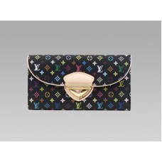 Peněženka Louis Vuitton Monogram Multicolour Black Eugenie Grenade