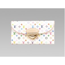 Peněženka Louis Vuitton Monogram Multicolour White Eugenie Anis