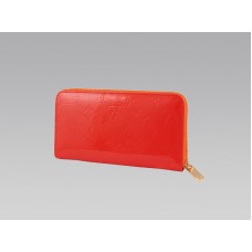 Peněženka Louis Vuitton Monogram Vernis Zippy Orange Sunset